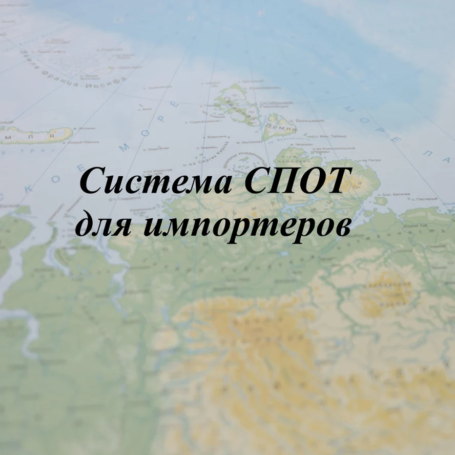Система СПОТ для импортеров